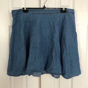 Forever 21 Chambray Skirt